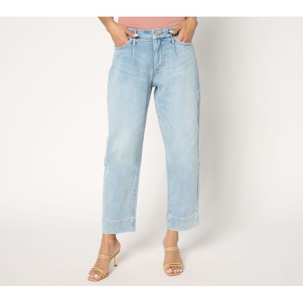 NYDJ High Rise Balloon Leg Jeans - FIT WAY BIGGER than typical NYDJ 12!